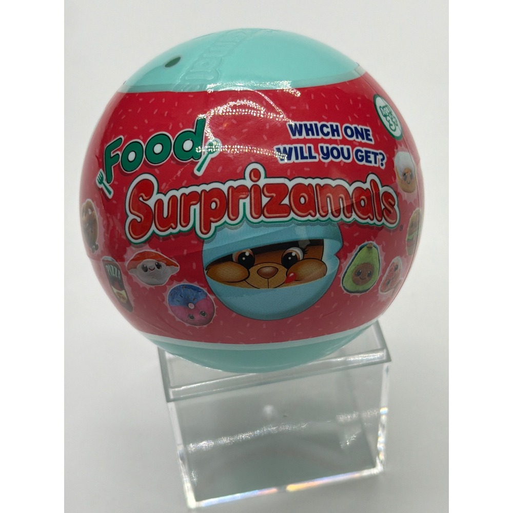 Beverly‎ Hills Teddy Bear Food Surprizamals Series Mystery Plush Blind Ball NEW